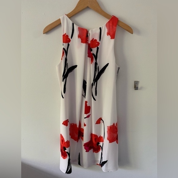 Lauren by Ralph Lauren Women’s White Sleeveless Floral Petite Dress 6P - Picture 5 of 11